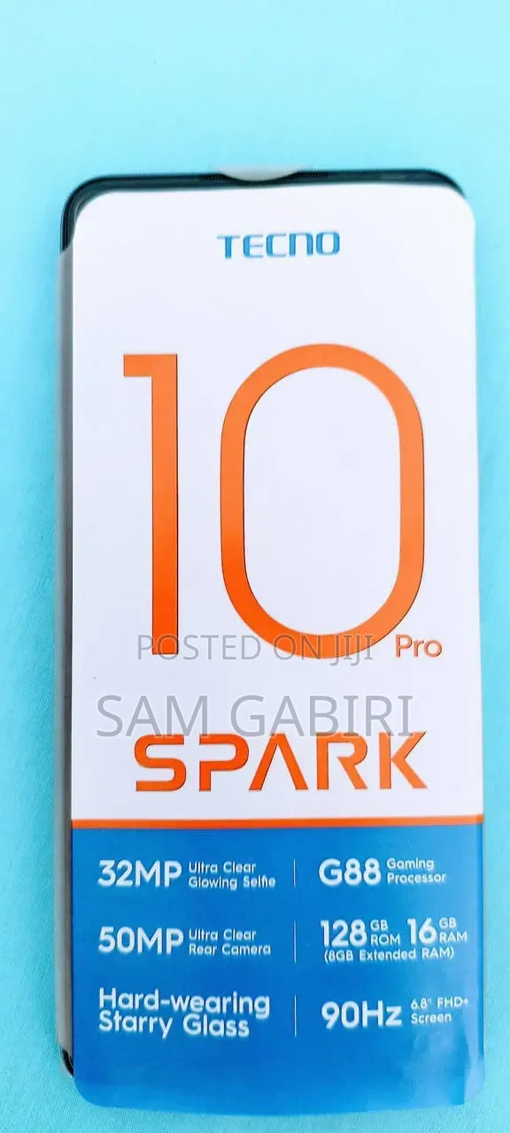 New Tecno Spark 10 Pro 256 GB Blue