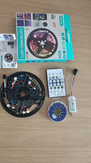 5V USB Smart LED Fireworks Strip Lights With App Control