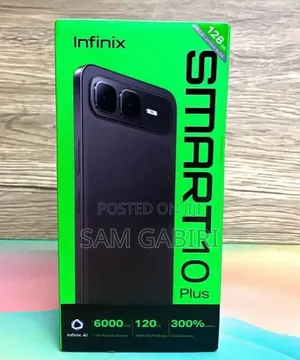 New Infinix Smart 10 Plus 128 GB Silver