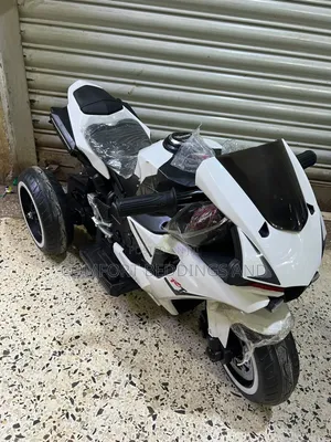RT Rechargeable Motorcycle White