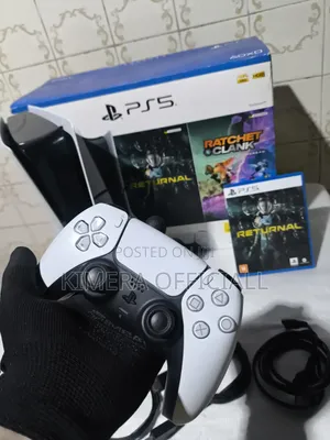 PS5 Slim Disc Edition: High Speed SSD for Instant Action Play!