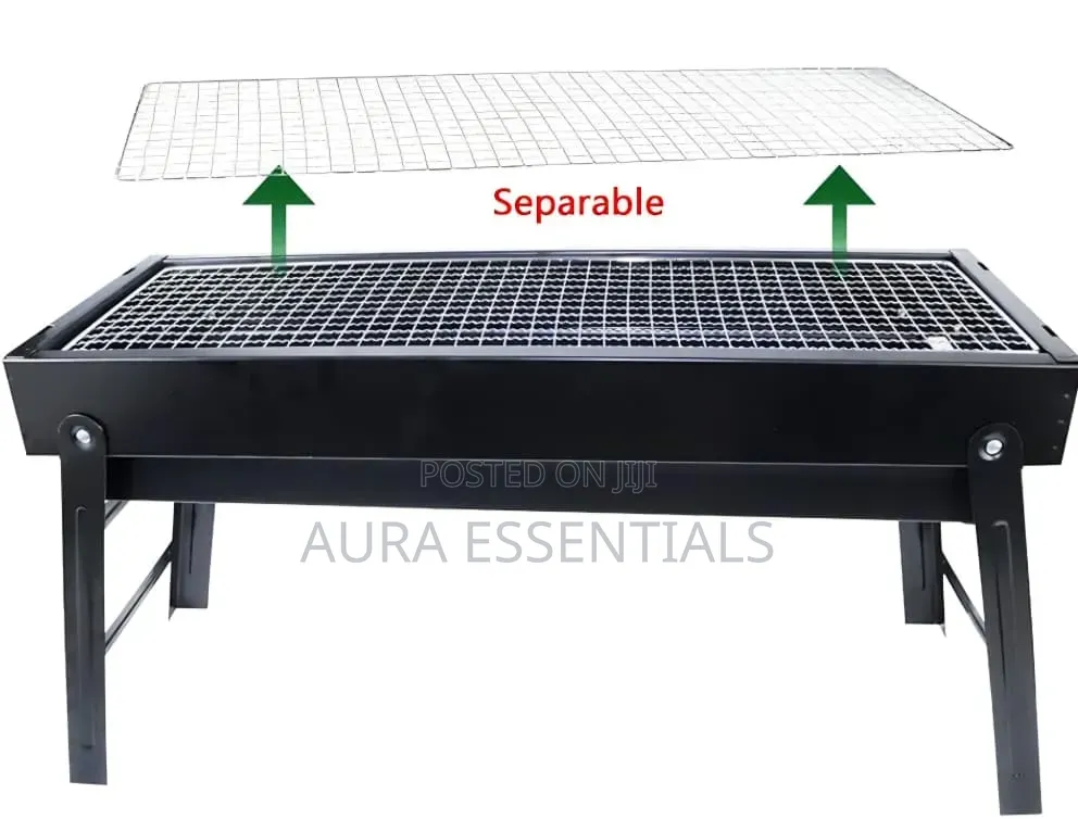 Portable Folding Stainless steelCharcoal Barbecue Grill