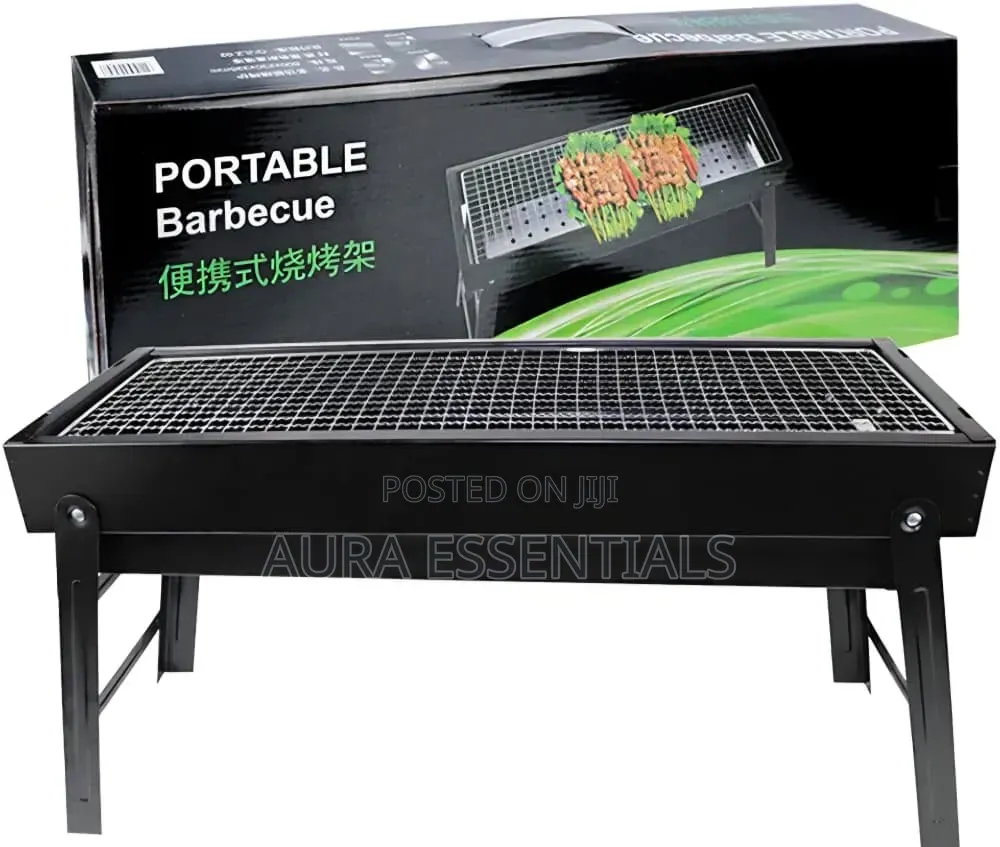 Portable Folding Stainless steelCharcoal Barbecue Grill