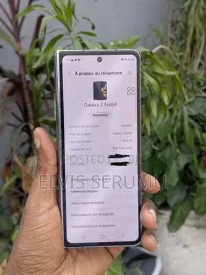 New Samsung Galaxy Z Fold4 256 GB Gray