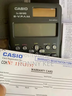 Casio Fx-991ms Calculator