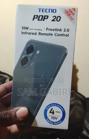 New Tecno Pop 20 128 GB Purple