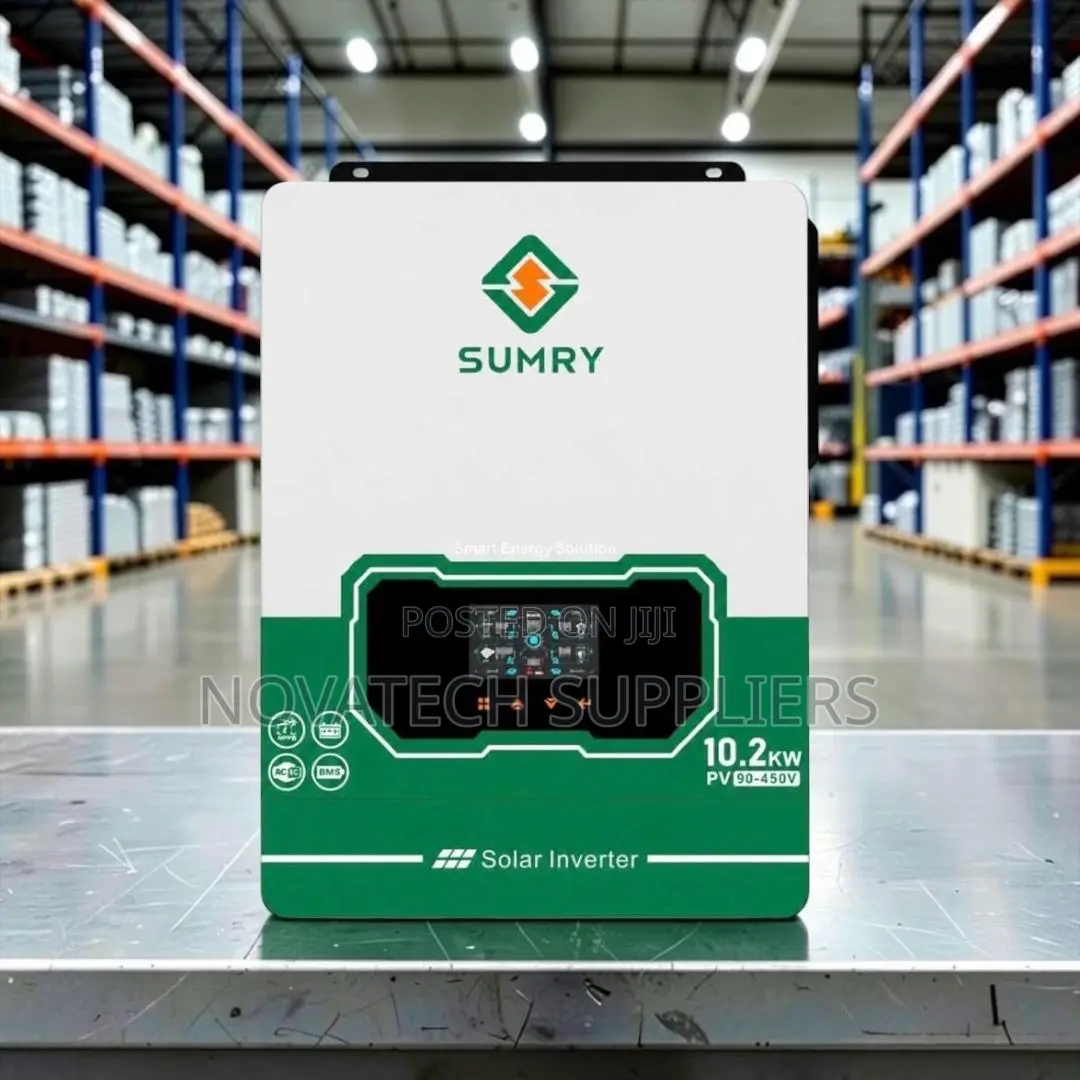 Premium SUMRY 10.2KW Hybrid Inverter| 160A LCD Display