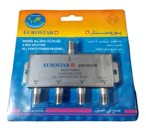 4 - Way Coaxial Splitter - Different Brands