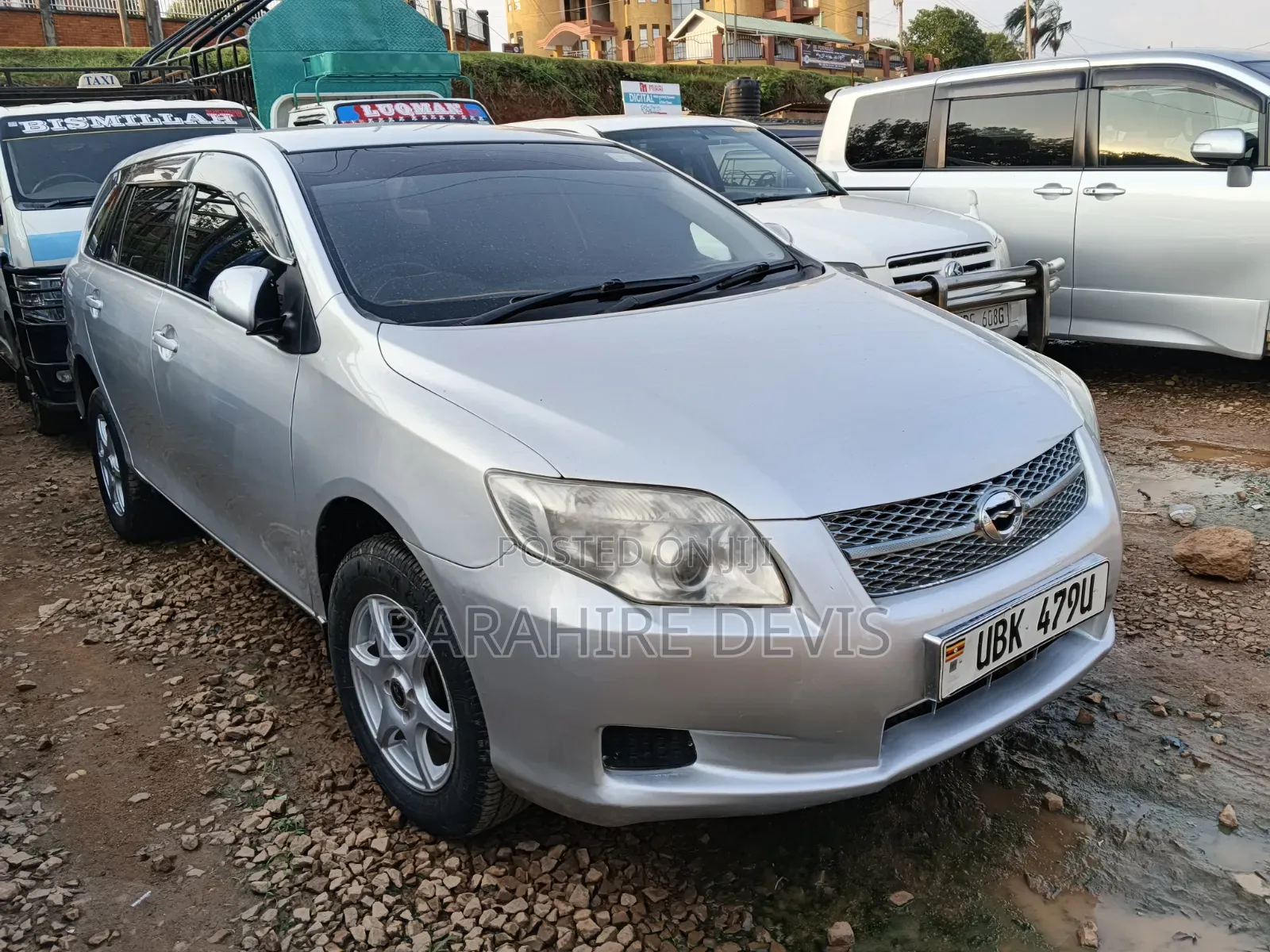Toyota Corolla Fielder 2008 Silver