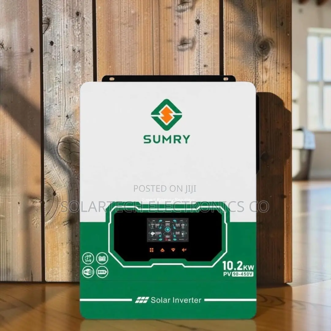 Heavy-Duty SUMRY 10.2KW Solar Inverter | 48V System LCD Display