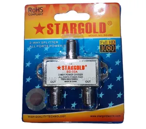 STARGOLD 2-Way Coaxial Splitter