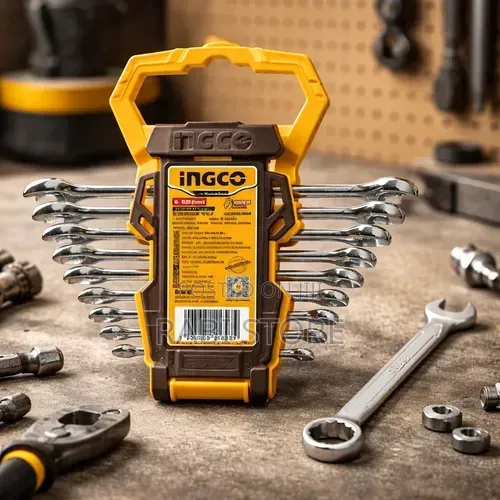INGCO 8pcs Offset Ring Spanner Set (Model HKSPA3088)