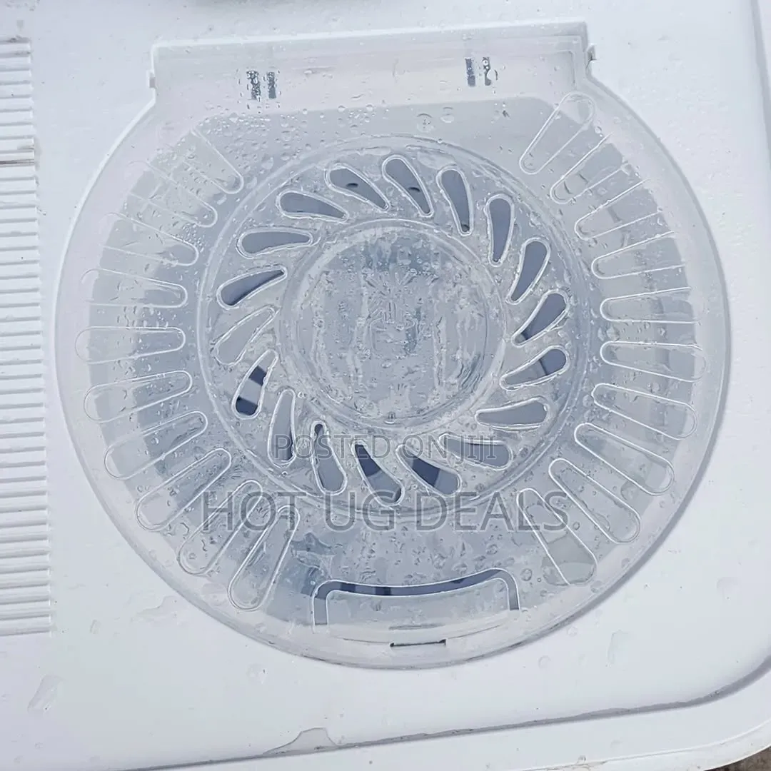 SPJ 7kg Semi-Automatic Twin Washing Machine - White