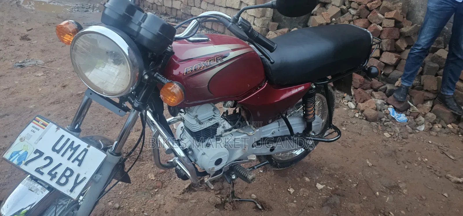 Bajaj Boxer 2026 Red