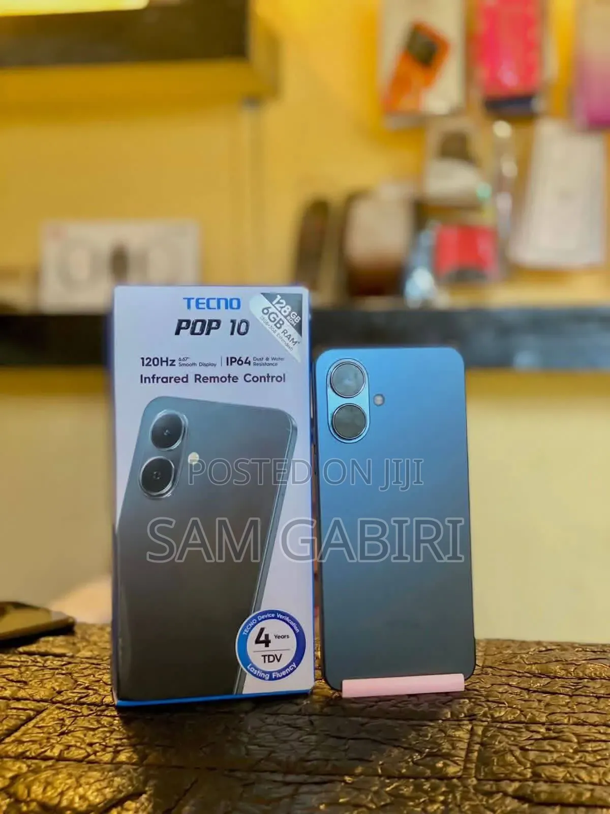New Tecno Pop 10 128 GB Blue