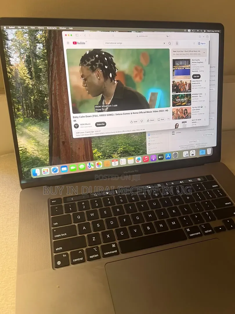Laptop Apple MacBook Pro 2019 16GB Intel Core i7 SSD 512GB