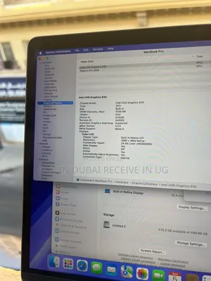 Laptop Apple MacBook 2018 16GB Intel Core i7 SSD 512GB