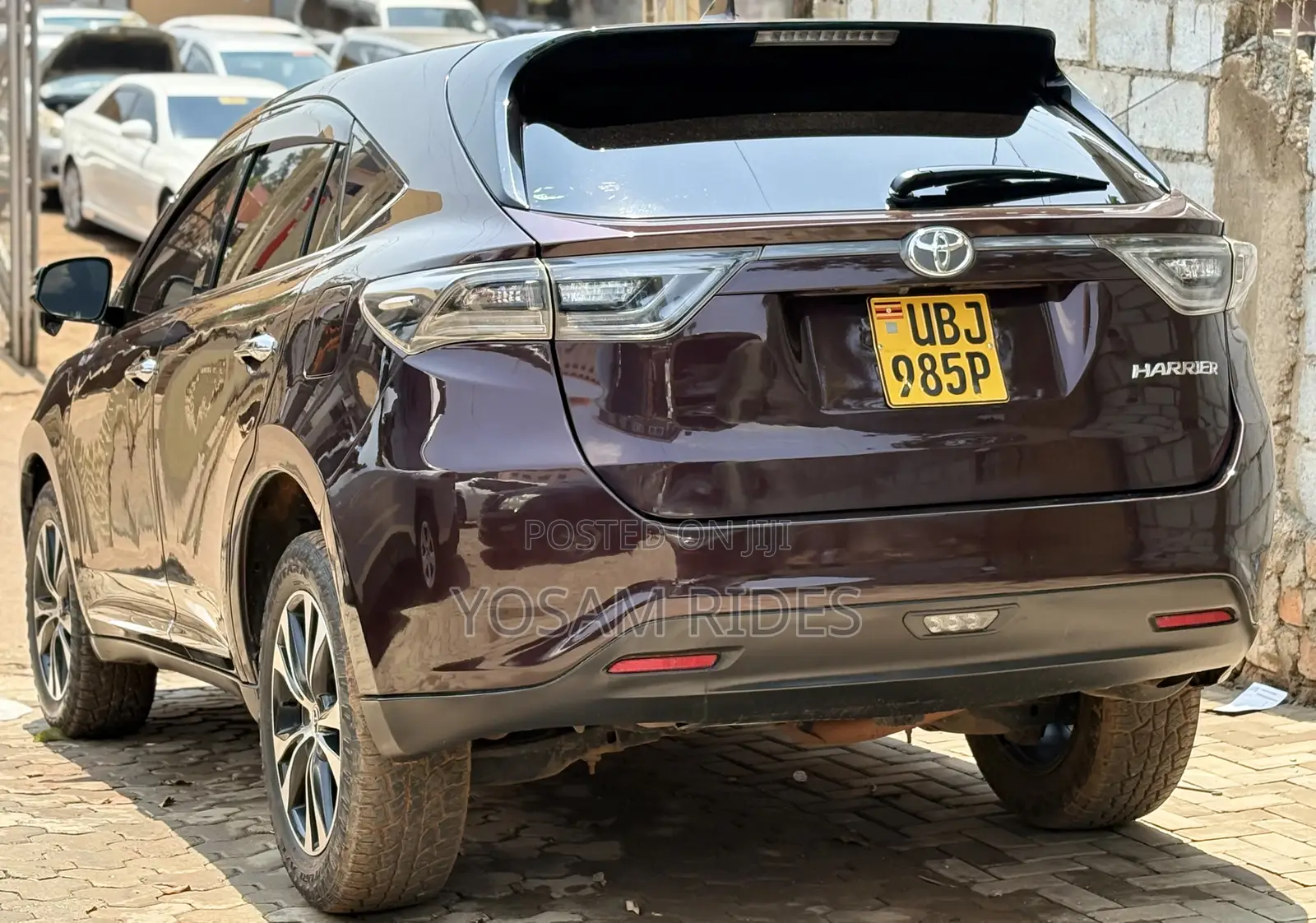 Toyota Harrier Progress Metal & Leather 2016 Maroon