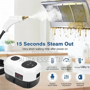 Heavy-Duty Handheld Steam Cleaner