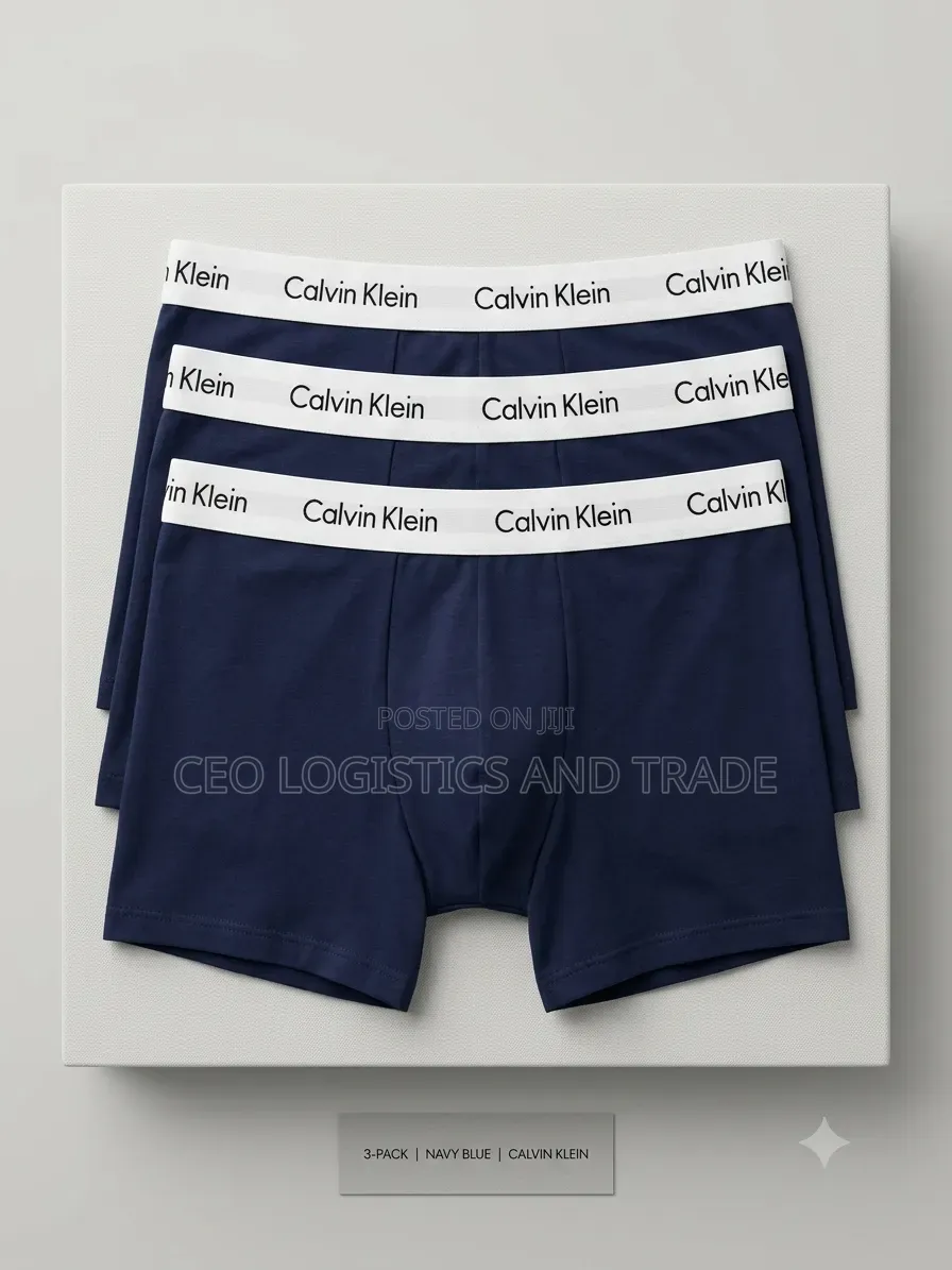 ​Calvin Klein Men's Cotton Classic Fit Boxer Briefs (3-Pack)