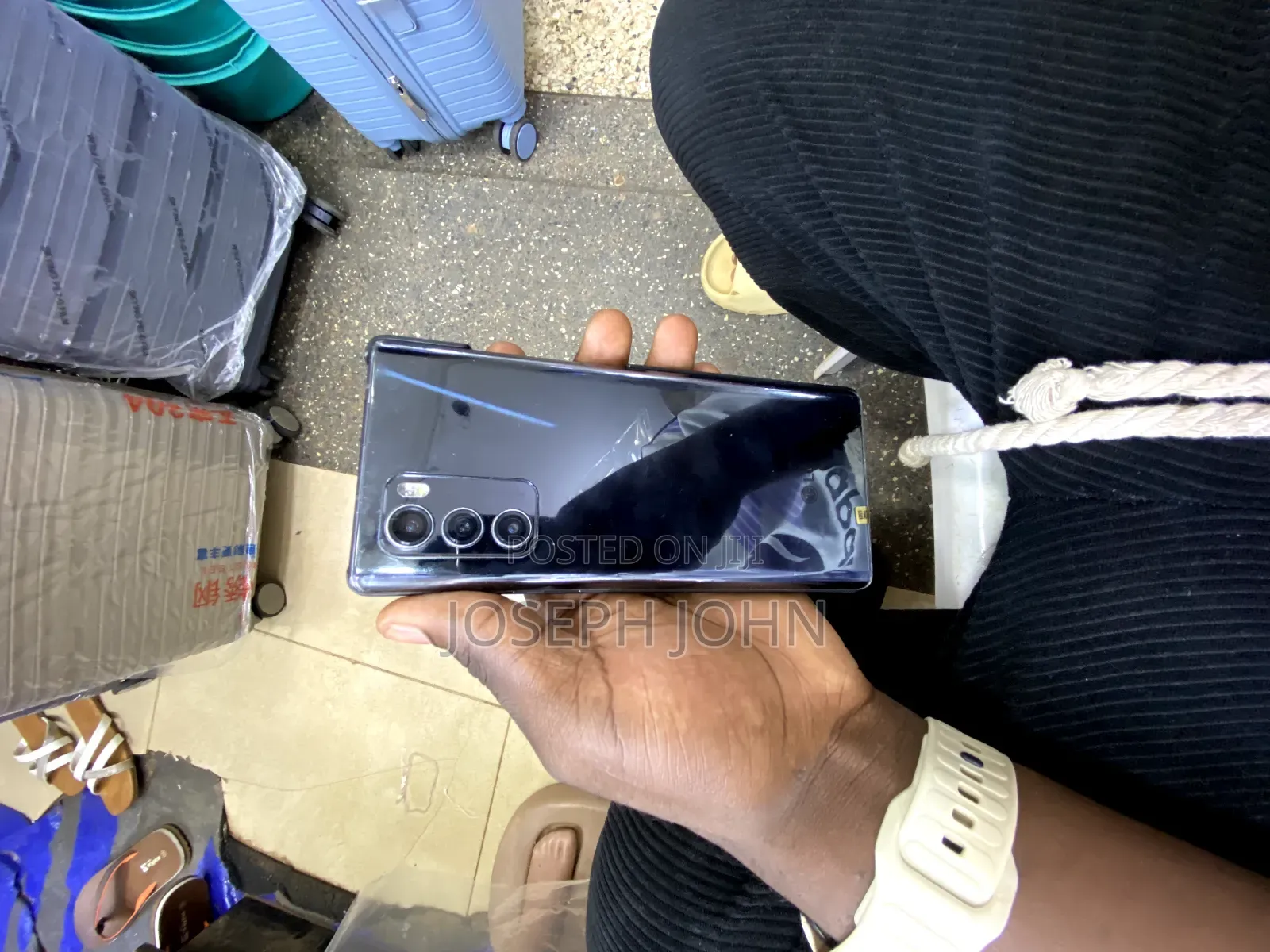 LG Wing 5G 256 GB Gray