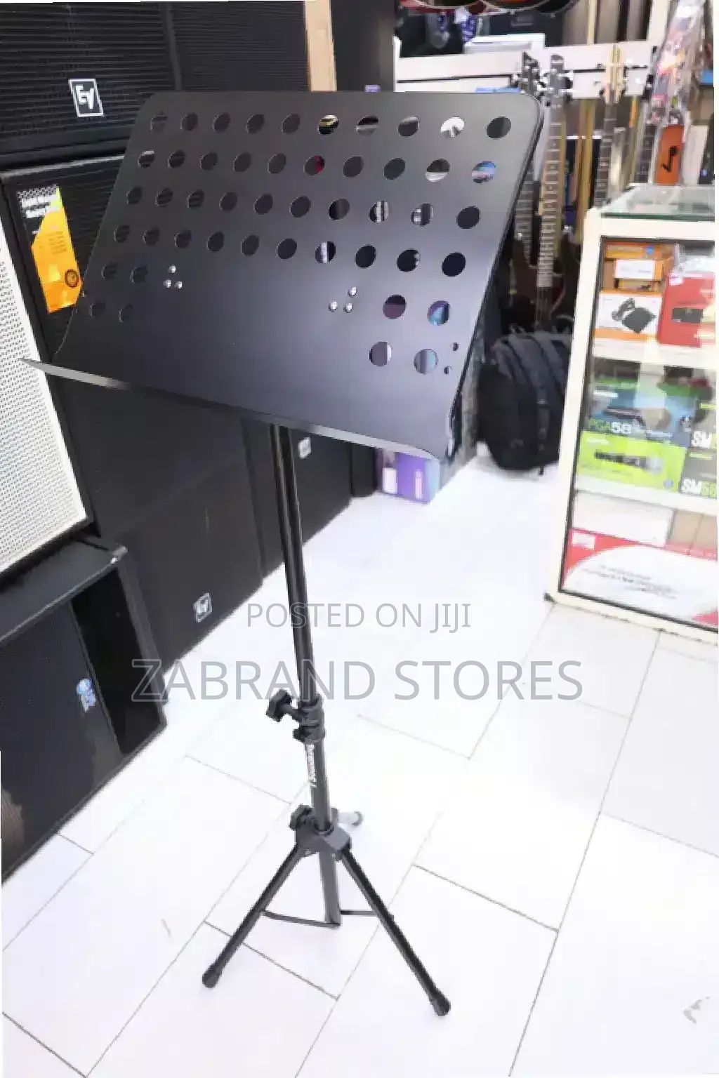 Adjustable Perforated Music Stand