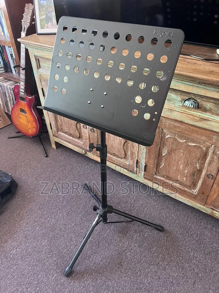 Adjustable Perforated Music Stand