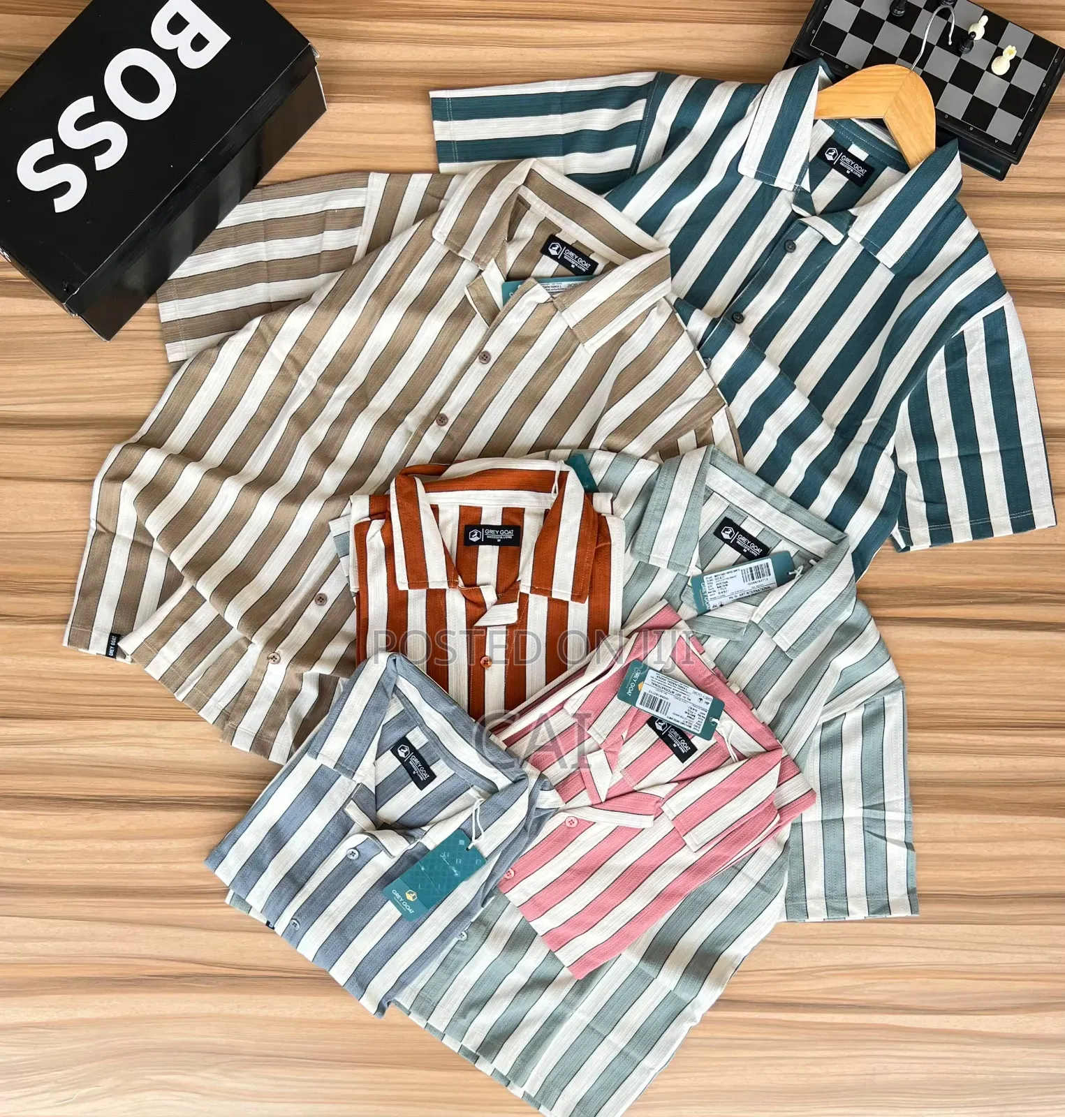 Horizontal Striped Pattern T-Shirts