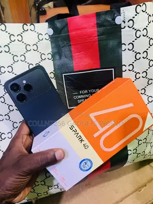 New Tecno Spark 40 Pro+ 128 GB Black