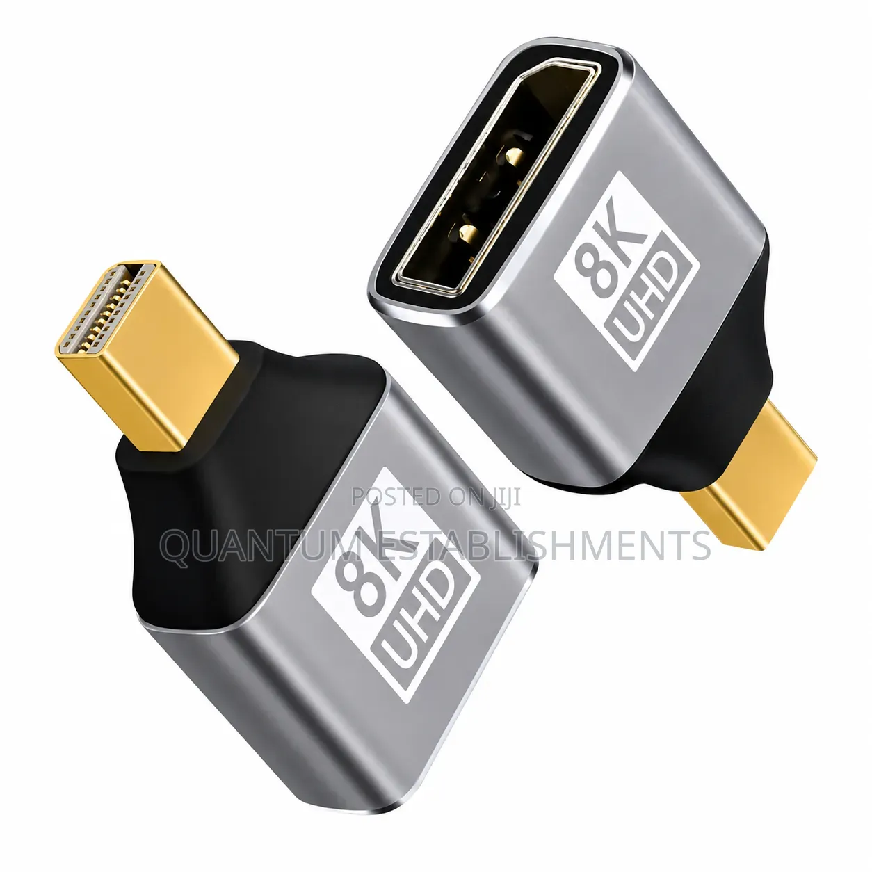 Mini DisplayPort to DisplayPort Adapter at 60Hz DP 1.4 Connector