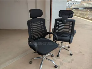 2pcs of Mesh Complete Used Chairs Perfect Condition