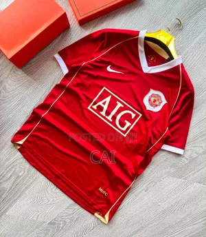 Man U 2007 homeJersey Shirt