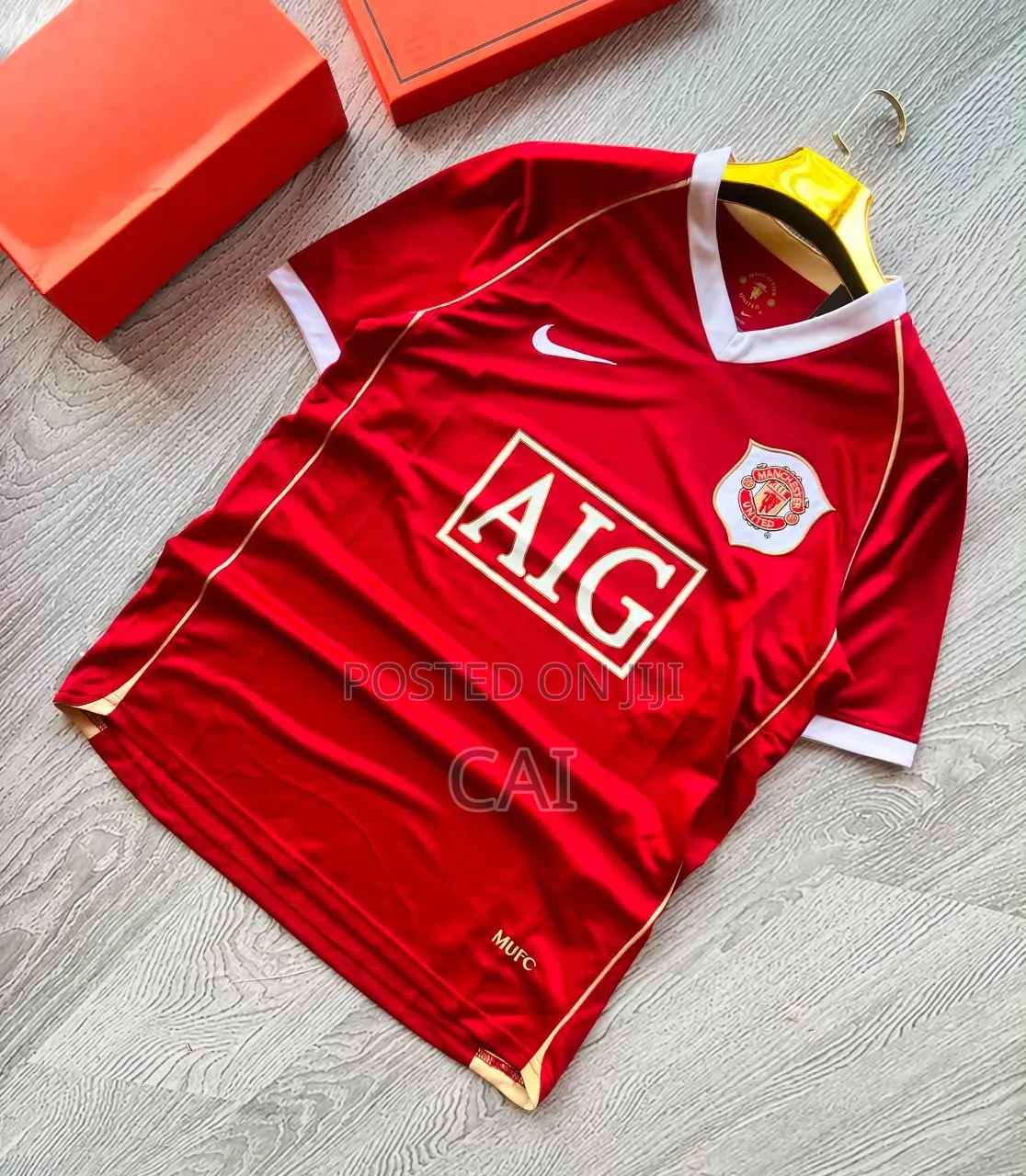 Man U 2007 homeJersey Shirt