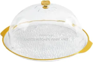 Acrylic Cake Plate Storage Display Stand – Elegant, Clear Durable