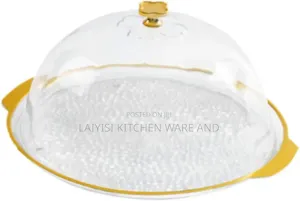 Acrylic Cake Plate Storage Display Stand – Elegant, Clear Durable
