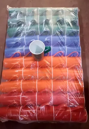 56-Piece Large Plastic Tea Cups Unique Durable Perfect for Ceremonies