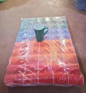 56-Piece Large Plastic Tea Cups Unique Durable Perfect for Ceremonies