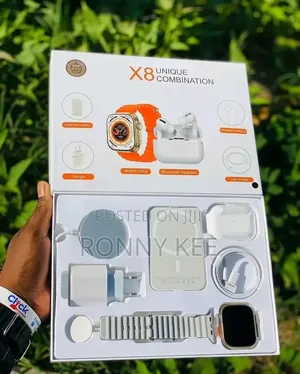 Unique Combo Smartwatch {With a Mag Safe Power Bank,free Air Pods R}