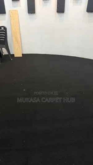 Black Woolen Area Carpet – Stylish Long Last