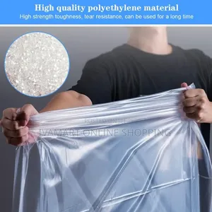 Garments Polythene Plastic Covers / Bags - 20 PCs, Dust Proof