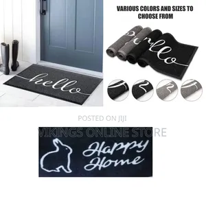 Door Mat Outdoor Indoor Hello Doormat, 30"x17.5", Durable Floor Mat