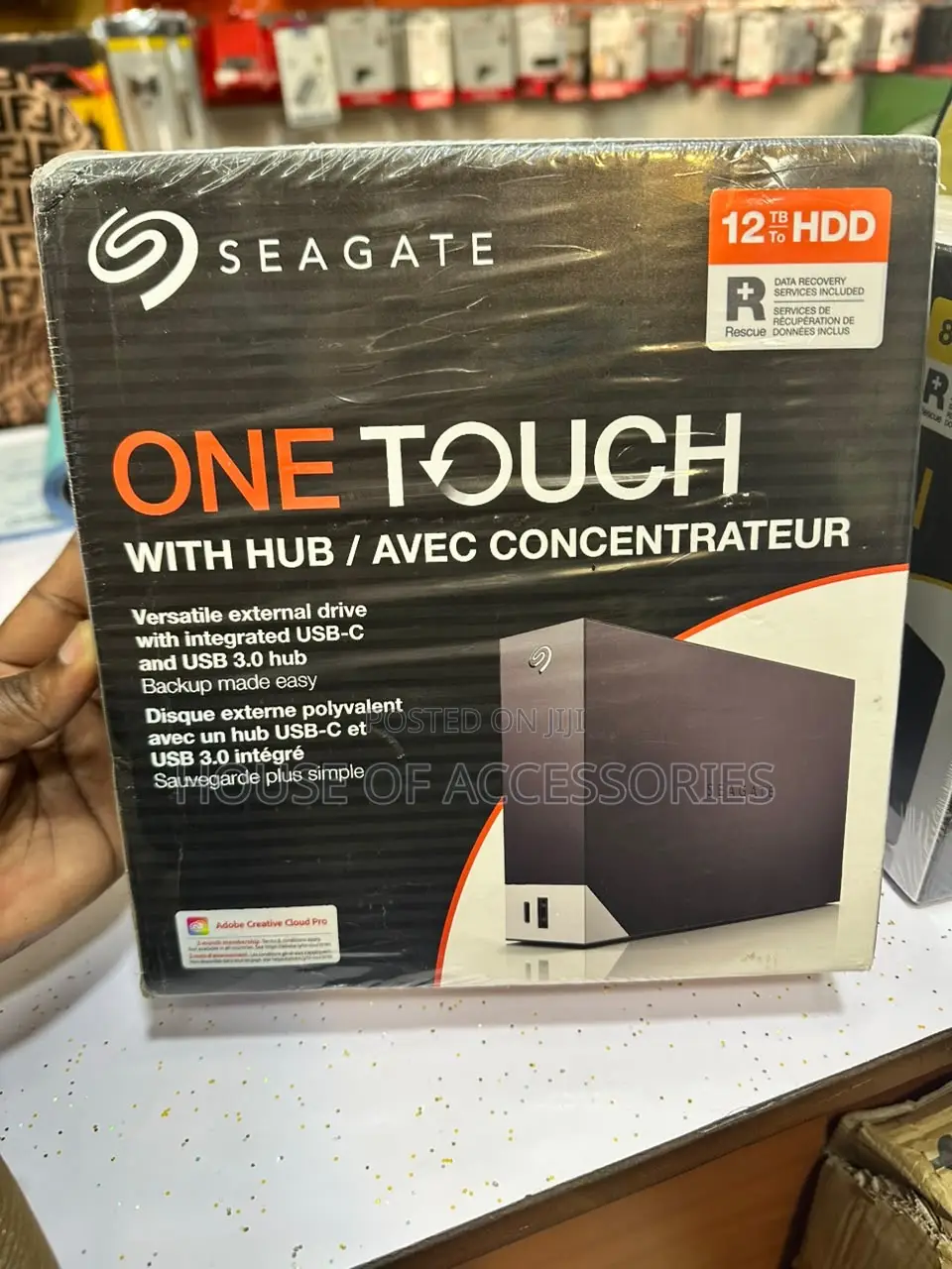 Seagate One Tuch Hub External Drive