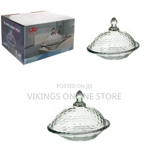 Candy Fruit Salad Food Dish Bowl Storage Serving Plate Pot -Clear