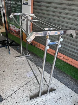 Adjustable Clothes Organizer Stand / Rack - Stainless Steel