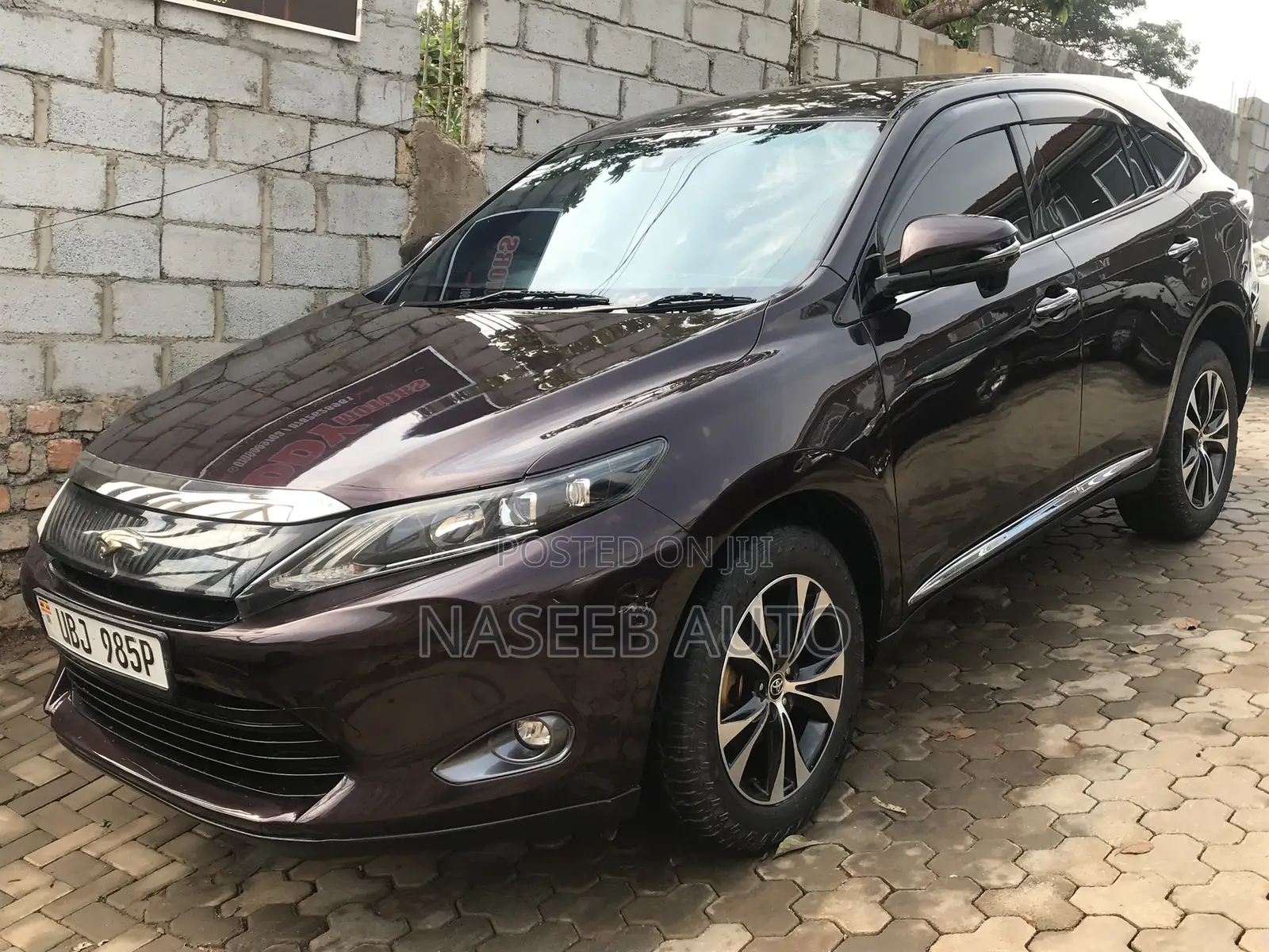 Toyota Harrier 2015 Maroon