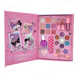 Cute Girly Makeup Set for Kids – Makeup Bag With Eyeshadow, Lipstick