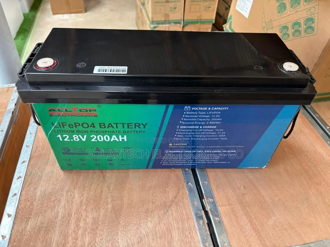 2.56kWh ALLTOP Lithium Iron Phosphate Battery 200Ah With BMS
