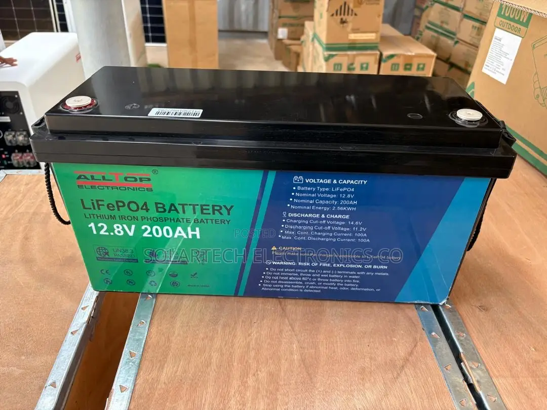 ALLTOP 2.56kWh Lithium Battery for Solar Systems| 14.6V Cutoff Voltage