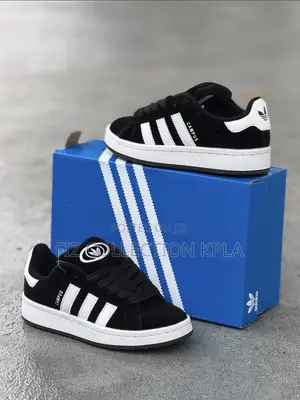 Original Adidas Campus Black White Casual Sneakers