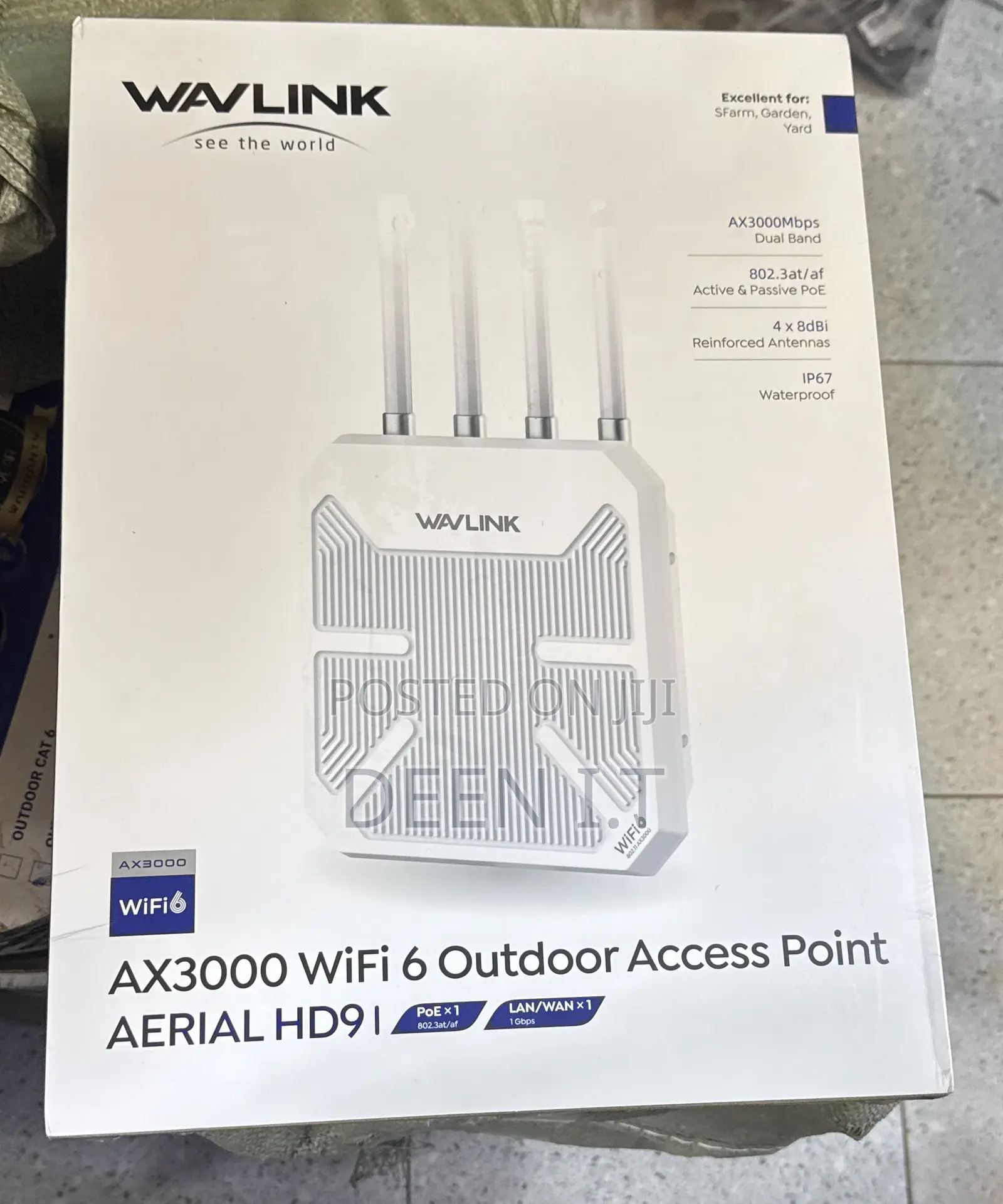 WAVLINK AX3000 WiFi6 Outdoor Dual Band Access Point